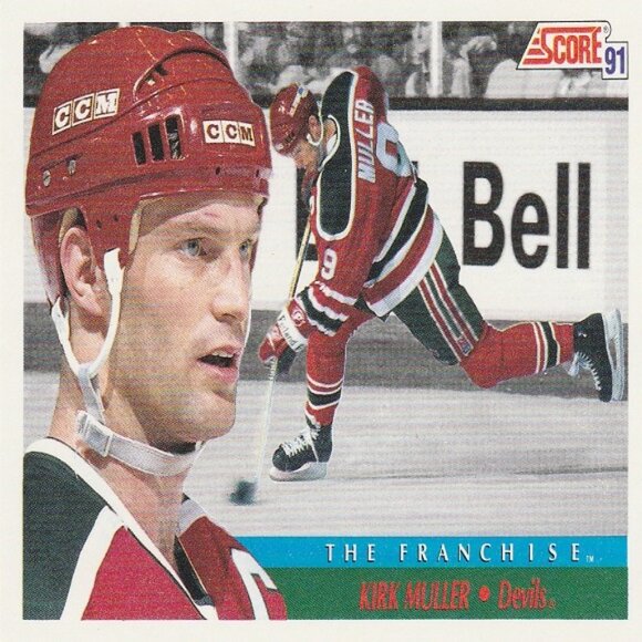 Kirk Muller New Jersey Devils NHL Hockey Card Collection - 6 Card Set - Picture 3 of 7